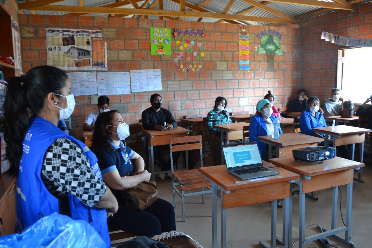 DOCENTES DEL CHACO SE CAPACITAN PARA EL RETORNO SEGURO A CLASES PRESENCIALES