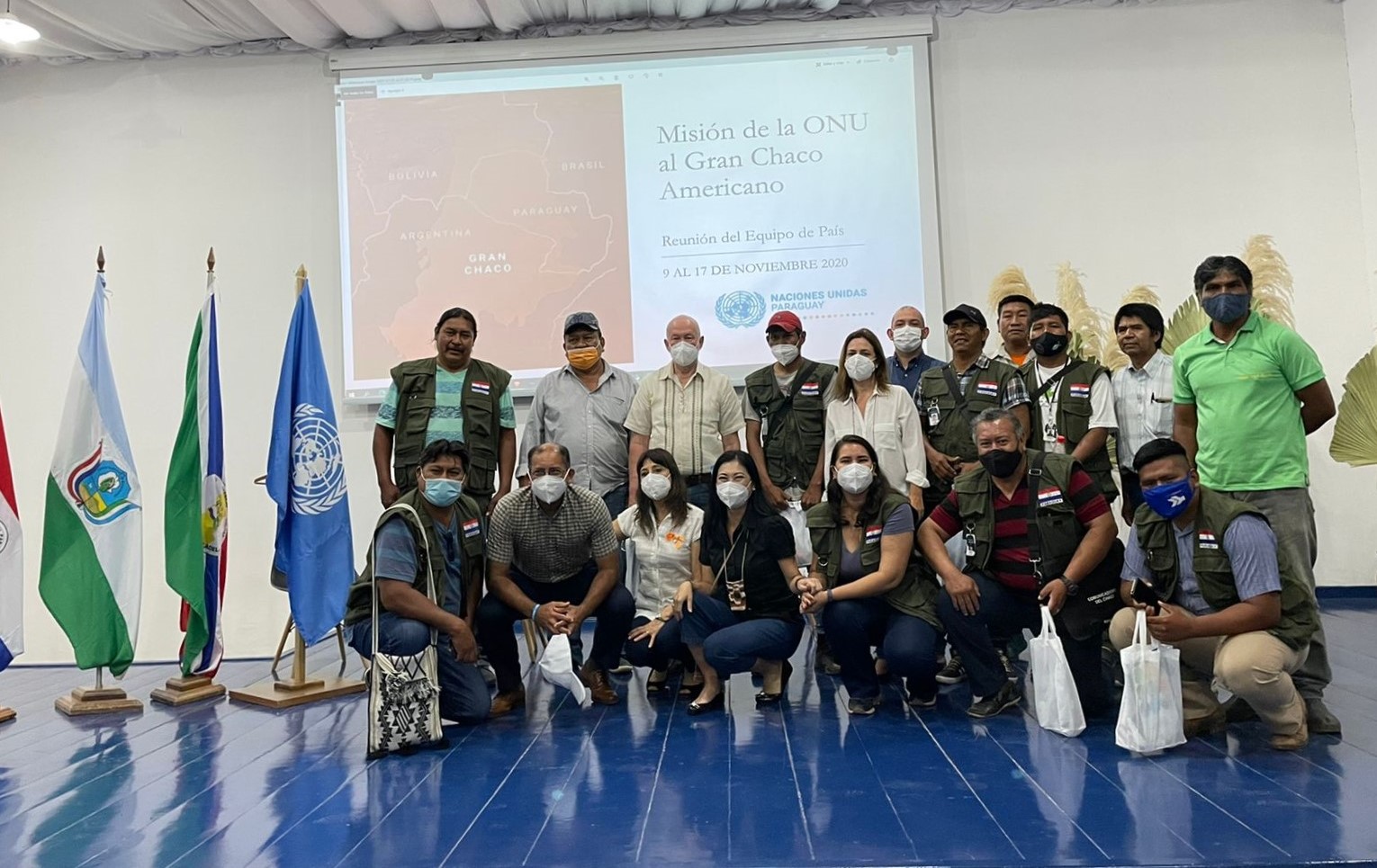 REPRESENTANTES DE LA ONU REALIZAN MISIÓN EN EL CHACO CENTRAL